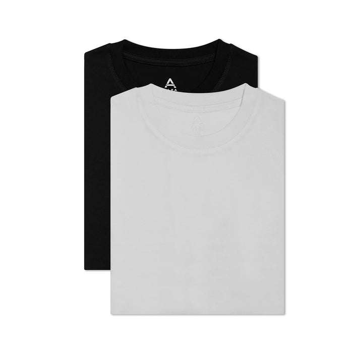 Trial 2-Pack T-Shirts Black White
