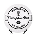 Upside-Down Pineapple Club Decorative Plate