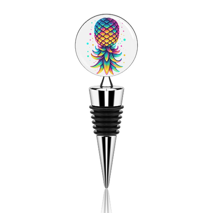Upside-Down Pineapple Wine Bottle Stopper