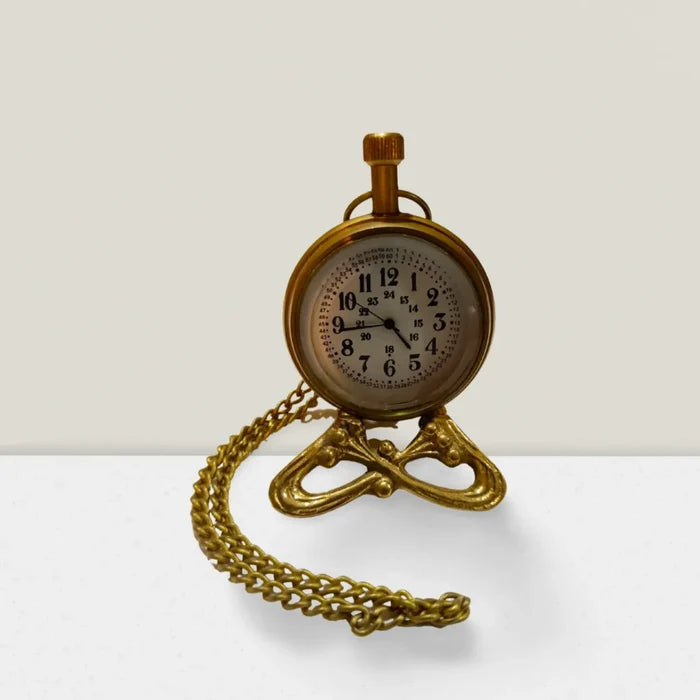Vintage pocket watch and chain