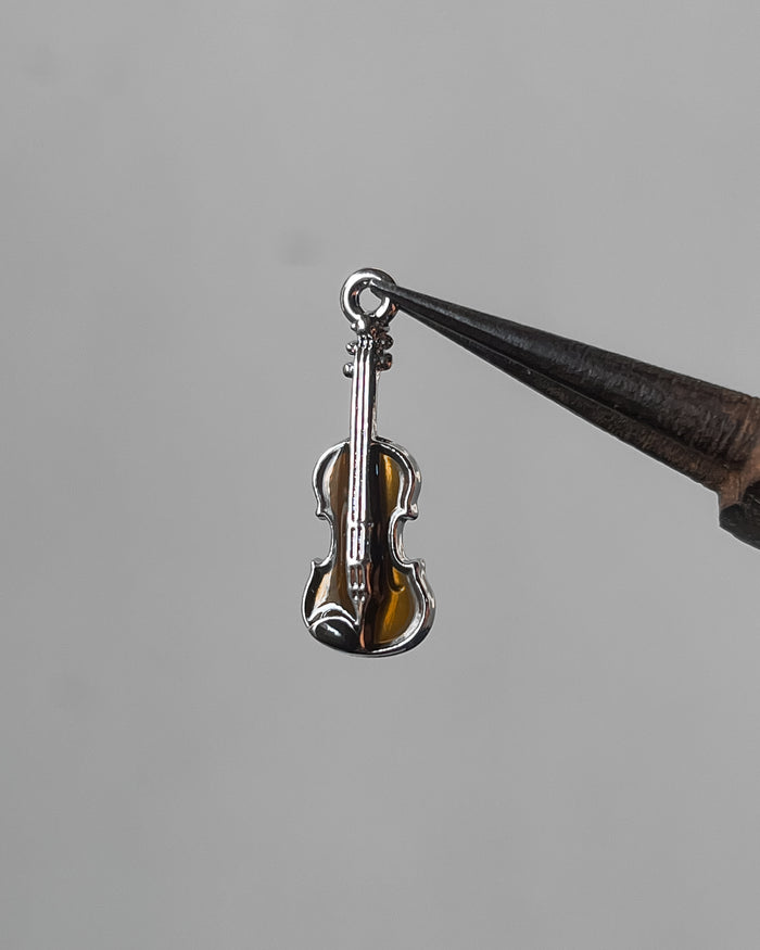 Violin charm - 1 pc