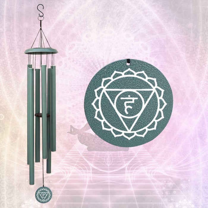 Vishudha Chakra Wind Chime for Home WCP017