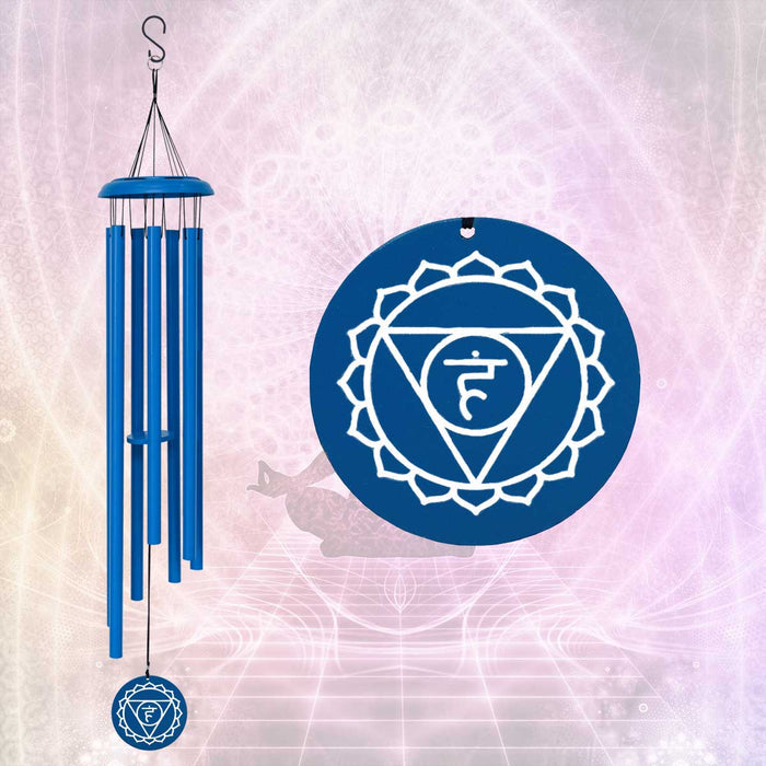 Vishudha Chakra Wind Chime for Home WCP017