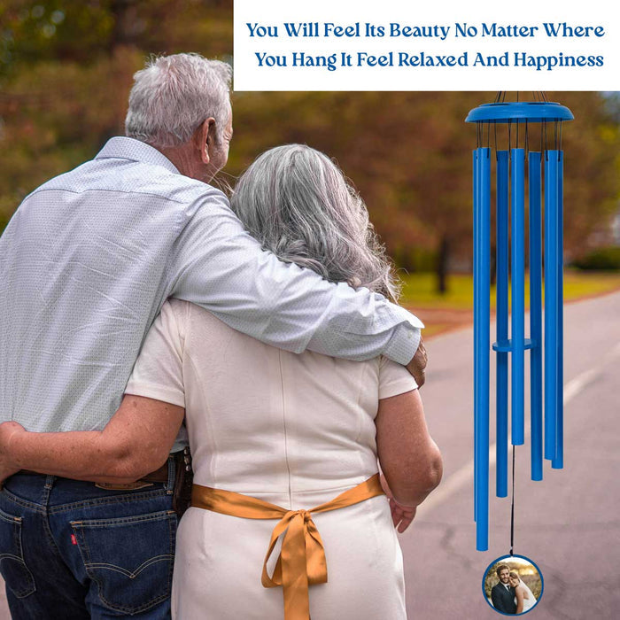 Photo-engraved wind chime