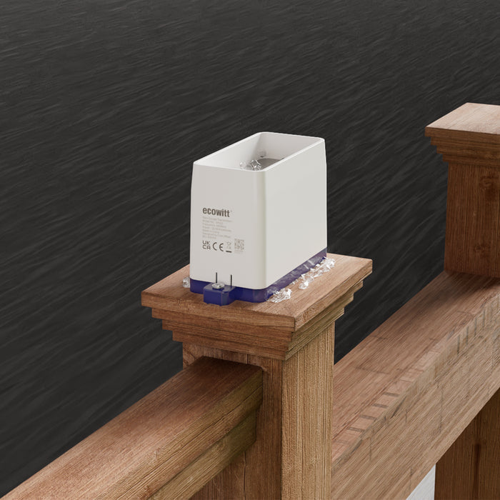 WN20 Rain Gauge Mini - Upgraded Splash-proof Funnel with Stainless Steel Mesh & Drainage Design