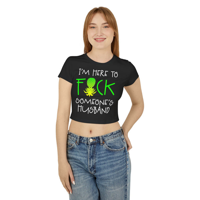 Women’s Baby Tee - Fun & Sassy Graphic Tee for Night Out
