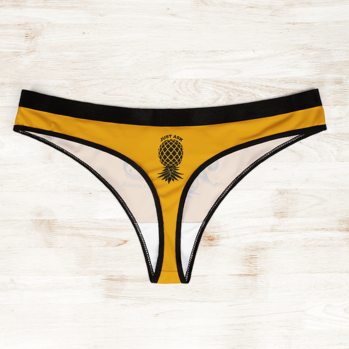 Women's Thongs - Lick Me, I'm Delicious Fun & Flirty Lingerie