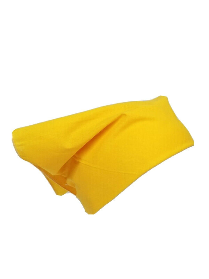 Yellow Sikh Rumal Bandana Punjabi Head Wrap Cotton Gurudwara Headcover Singh Kaur Khalsa Unisex